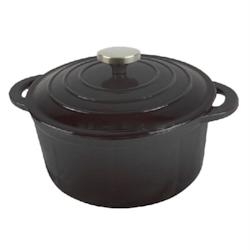 García de Pou Garcia de Pou 6 Unités - Cocotte Ronde Avec Couvercle 1,8 L Ø 18 Cm Noir Fer - noir multi-matériau 198.71_0