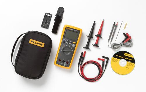 Kit multimètre 1000v/400ma ac/dc, fluke connect + accessoires pour