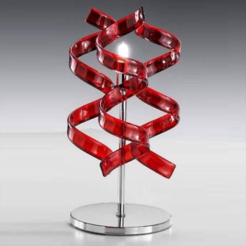 METALLUX LAMPE À POSER CHERRY