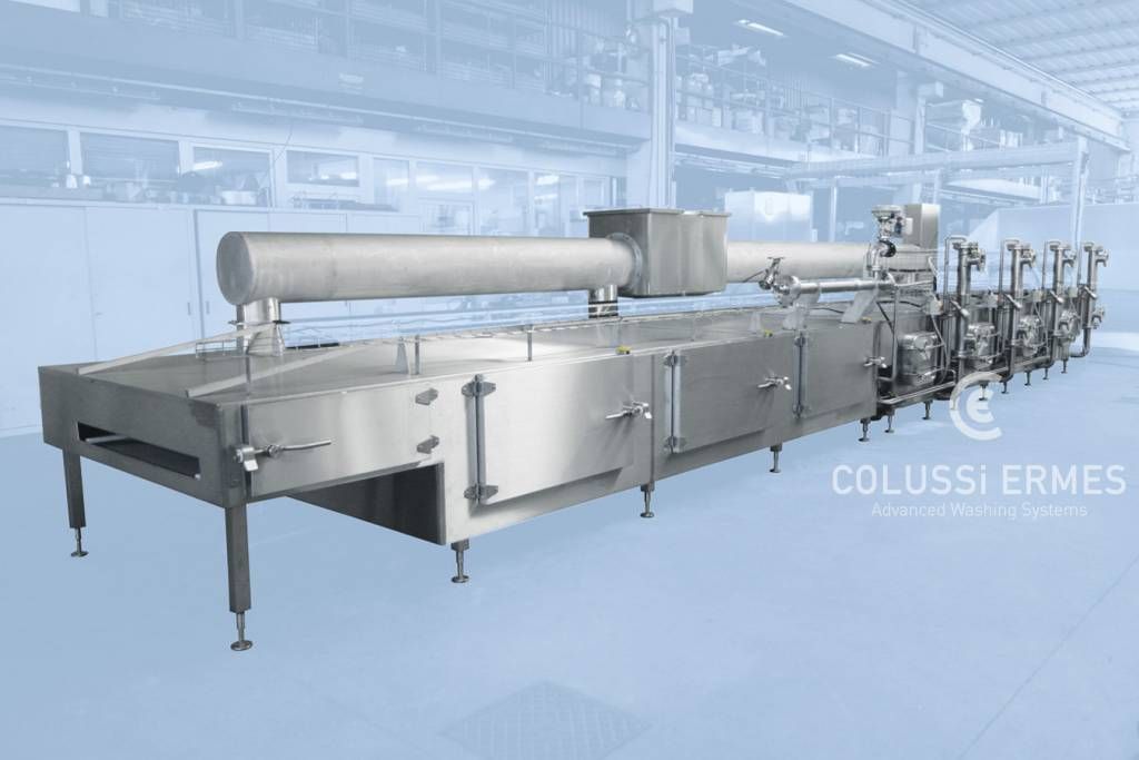 Lavage tapis et treillis - laveuses industrielles alimentaires Colussi Ermes - jusqu’à 6 mètres/minute avec programmes personnalisés_0
