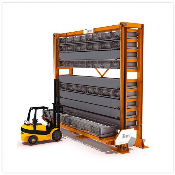 Logitower - système de stockage à une tour pour produits longs et volumineux jusqu'à 12 mètres et 8 tonnes_0