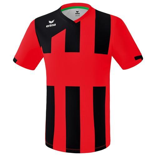 MAILLOT SIENA ERIMA 30 MC ROUGE/NOIR