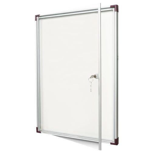 MINI VITRINE D'AFFICHAGE EXTRA PLATE 6F A4 FOND METAL DESI GN - VANERUM