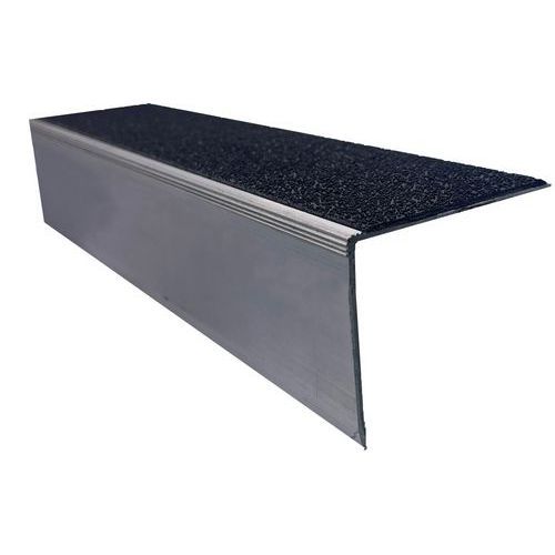 NEZ DE MARCHE CORNIÈRE ANTIDÉRAPANT - 60X46X1500 MM - JAUNE - WATTELEZ