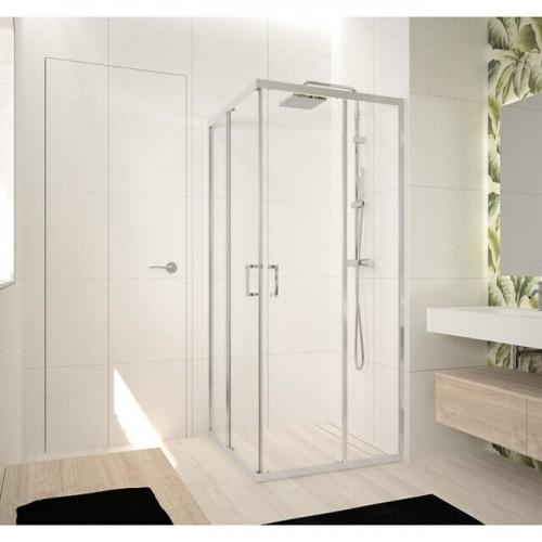 CÔTÉ POUR PAROI DE DOUCHE OCEAN - ACCÈS D'ANGLE - RÉGLABLE 87 À 90 CM NOVELLINI