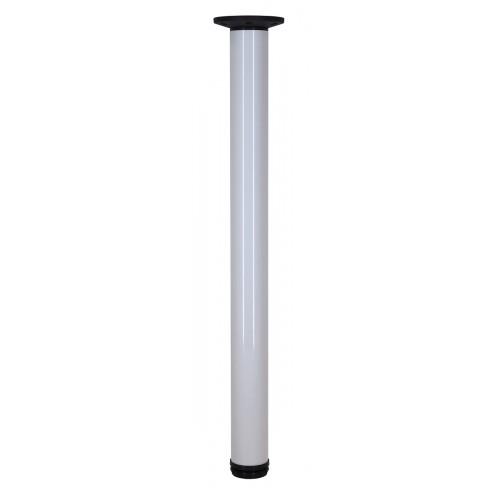 PIED DE TABLE RÉGLABLE - ZOOM - ACIER GRIS INTERGES