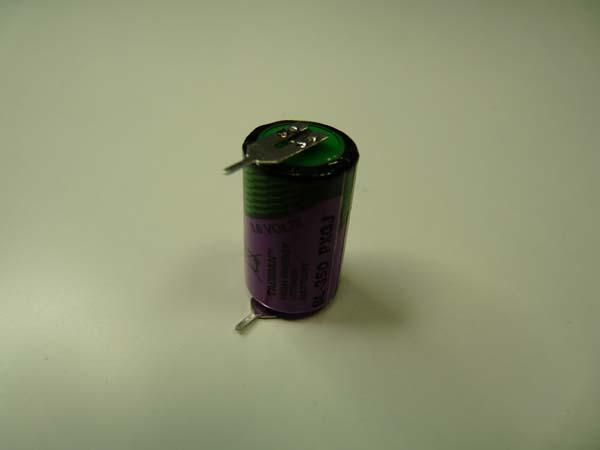 Pile lithium SL-350/PR 1/2AA 3.6V 1.2Ah P2 - équivalent Tadiran TL-5101_0