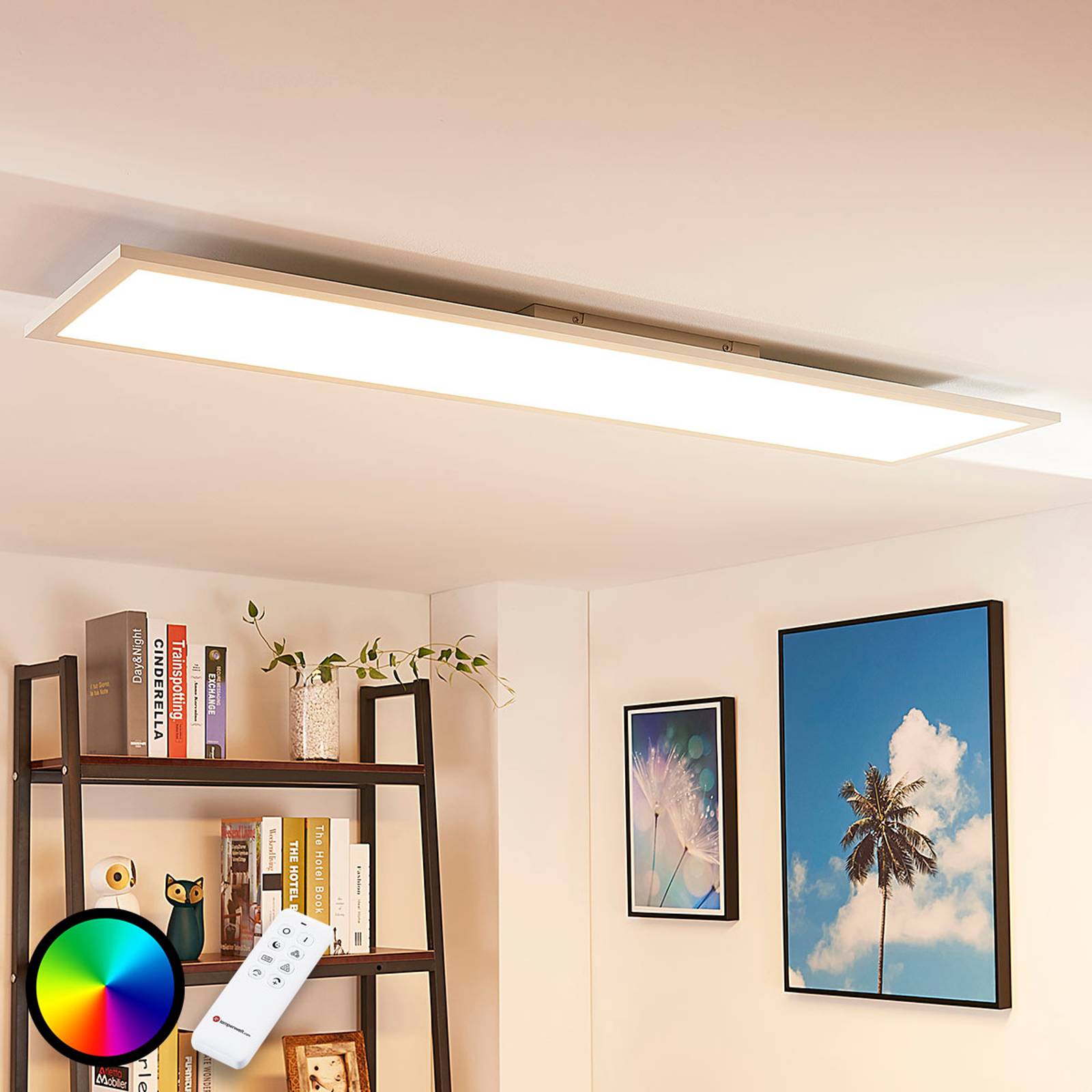 ARCCHIO TINUS PANNEAU LED, RVB, 119,5 CM X 29,5 CM