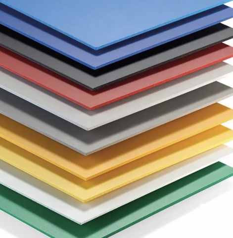 Plaque PVC expanse gris Simocel Color - 3050x1220 - épaisseur 003 mm - Référence 11E013012003_0