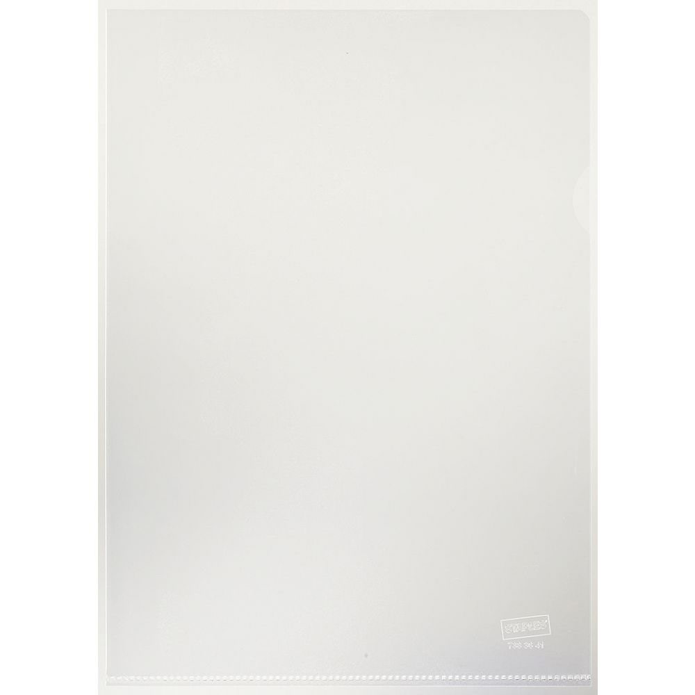 POCHETTES COIN A4 PVC 10/100 - BOÎTE DE 100