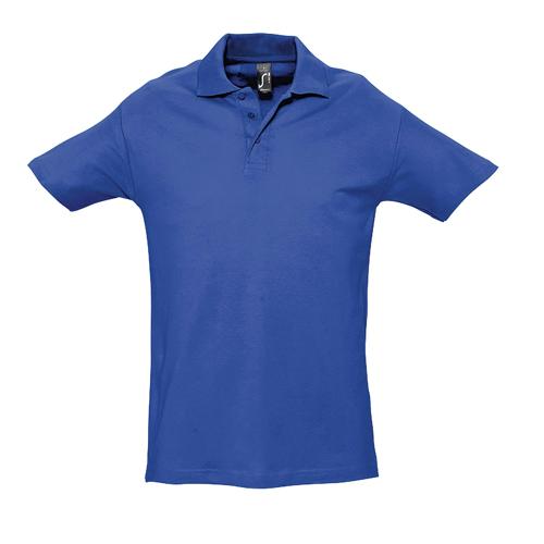 POLO PERSONNALISABLE HOMME EN COTON ROYAL