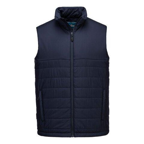 PORTWEST S606 BODYWARMER PROFESSIONNEL À BAFFLES ISOLÉES MARINE - TAILLE XL