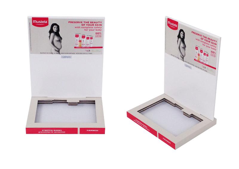 Présentoir Mustela - porte-visuel de comptoir_0
