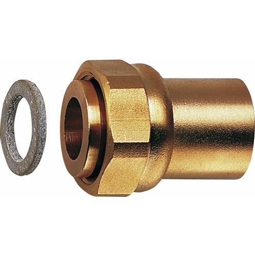 RACCORD 2 PIÈCES - CIRCUIT GAZ - TUBE CUIVRE 26/28 - 26X34 BRICOZOR