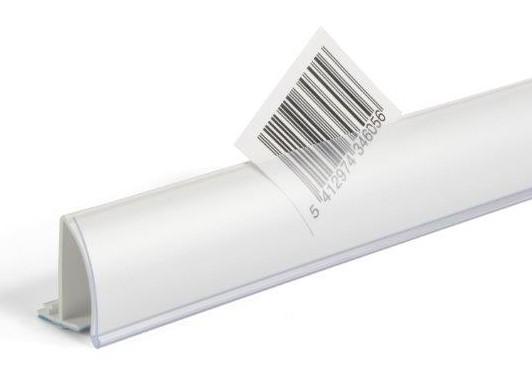 Rail promotion 40 x 1330 - adhésif - pour séparateurs - Noir_0