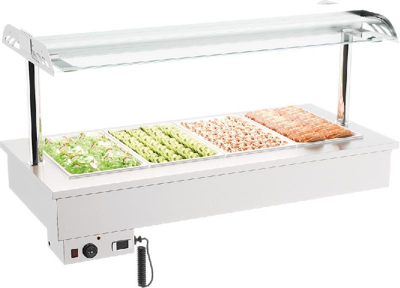 Smart Buffet cuves chaudes bain marie sec - SBCS-4G-G - CODIGEL