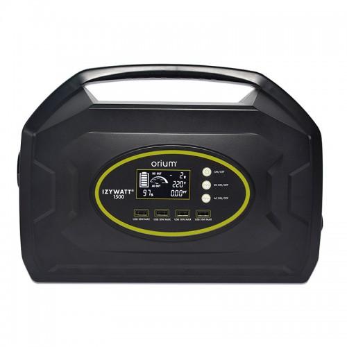 STATION D'ÉNERGIE PORTATIVE IZYWATT 1500 - RECHARGEABLE ORIUM