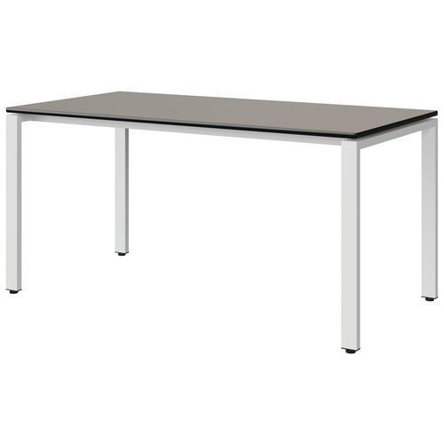 TABLE MALIBU 160X80 T6 SOUDÉ ST ANTIB GRIS U727/NO BLC 9016