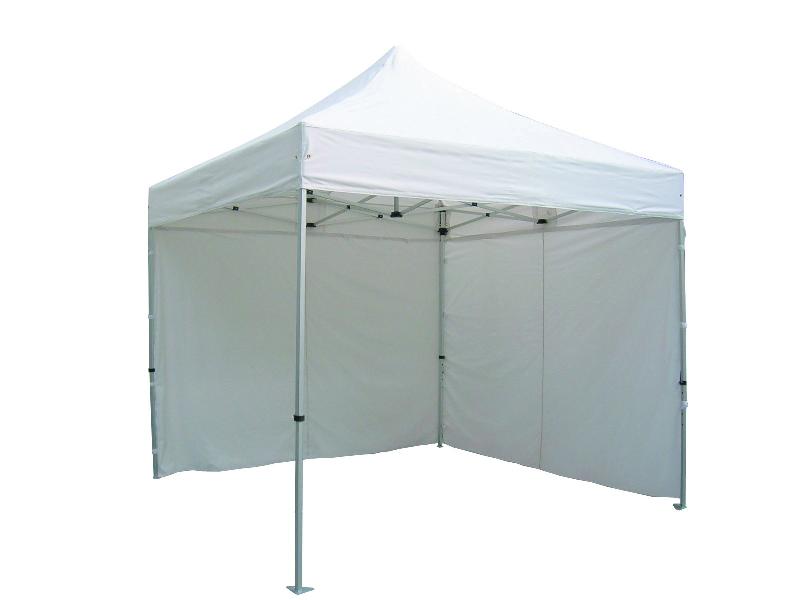 Tente pliante parapluie - abri avec rideaux - 3 dimensions disponibles : 3x3 m, 3x4,5 m, 3x6 m_0