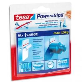 TESA BOÎTE DE 10 POWER STRIP SUPPORTE JUSQU'À 1,5KG
