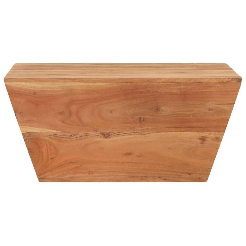 VidaXL Table basse en forme de V 66x66x30 cm Bois d'acacia massif Modèle Apex Nova Plus - 320388_0