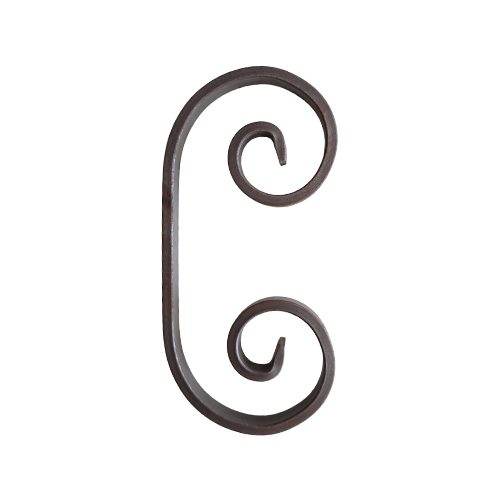 Volute H.180 x L.85mm - plat 12 x 6mm_0