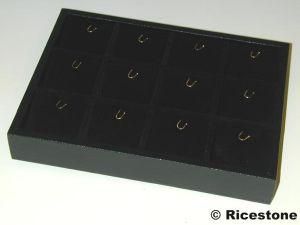 2A) PLATEAUX COMPARTIMENT 12 PENDENTIFS, 15 X 20,5 CM