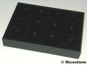 2A) PLATEAUX COMPARTIMENT 12 PENDENTIFS, 15 X 20,5 CM