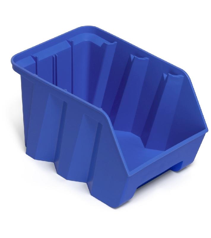 Bac DUETTO 9,4 litres plastique bleu_0