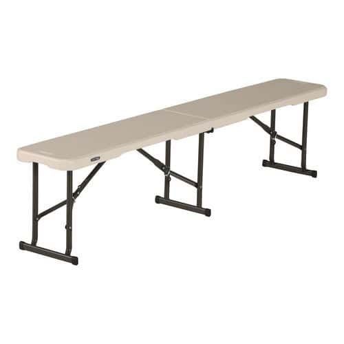 BANC PLIANT EN 2 OU 3 PIEDS 183CM - LIFETIME