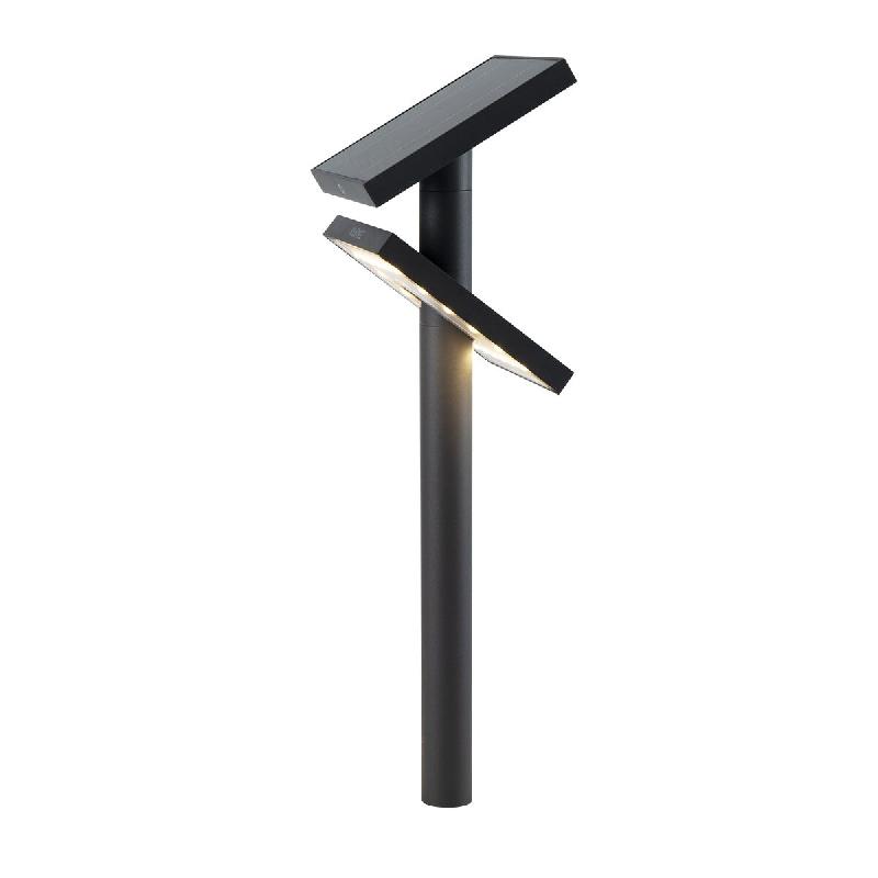 Borne solaire aluminium H46CM Noir Lumisky - noir 3666162010683_0