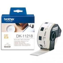 BROTHER ROULEAU DE 1000 ETIQUETTES DK11218