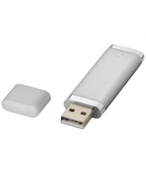CLÉ USB FLAT 1 GB - ARGENTÉ - CLÉS USB PUBLICITAIRES PERSONNALISÉES