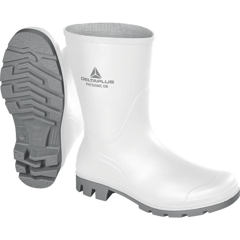 Demi-botte de travail en PVC - Physiomcob - Tige et semelle en PVC, doublure polyester_0