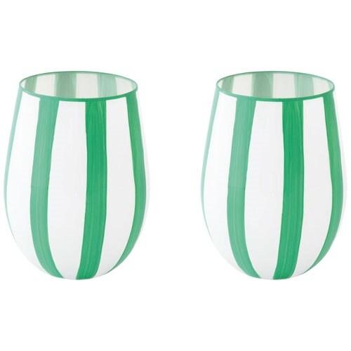 EASY LIFE Set 2 verres à eau 50 cl Vert - Twist & Match - 035-1247019_0
