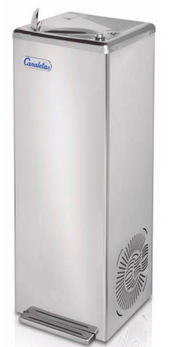 Fontaine à eau réseau en acier inoxydable - Réfrigération 400W - Multiples modèles disponibles_0