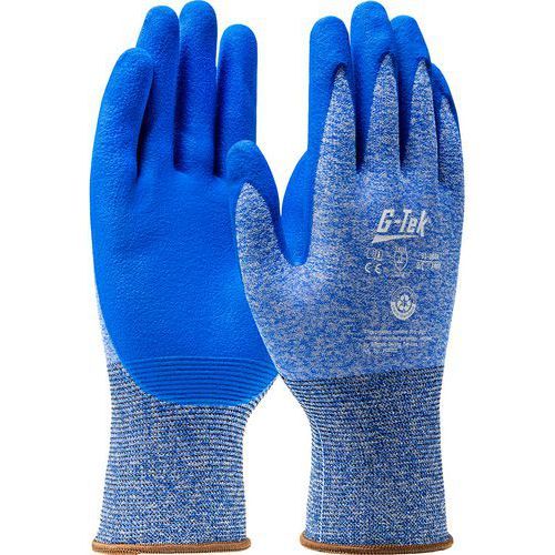 GANTS DE MANUTENTION TRICOTÉS FIBRE RECYCLÉE ENDUCTION MOUSSE NITRILE - 10