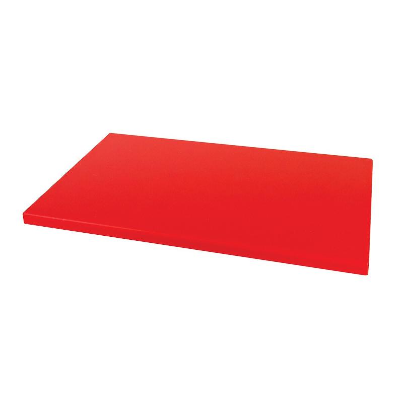 GILAC Planche à découper lisse GN 1/1 HACCP - - L - Rouge G651074 - rouge 3573678702851_0