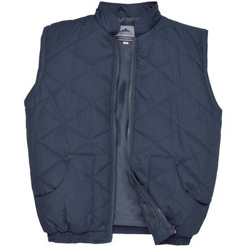 GILET DE TRAVAIL GLASGOW S412 BLEU FONCÉ XS - PORTWEST