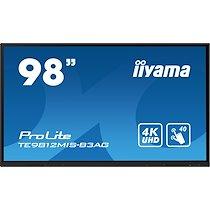 Iiyama TE9812MIS-B3AG Écran d'affichage dynamique En forme de kiosk 2,49 m (98