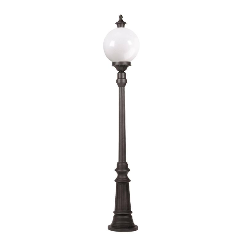 K.S. VERLICHTING LAMPADAIRE D\'EXTÉRIEUR MADEIRA À 1 LAMPE ANTHRACITE