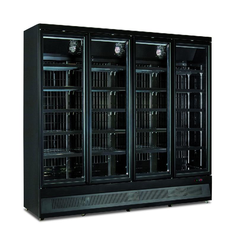 KLIMAITALIA Armoire frigo ventilée murale à 4 portes. Moteur axial du ventilateur. T° 0°C/+10°C. Contrôleur électronique température. MR250TN4_0