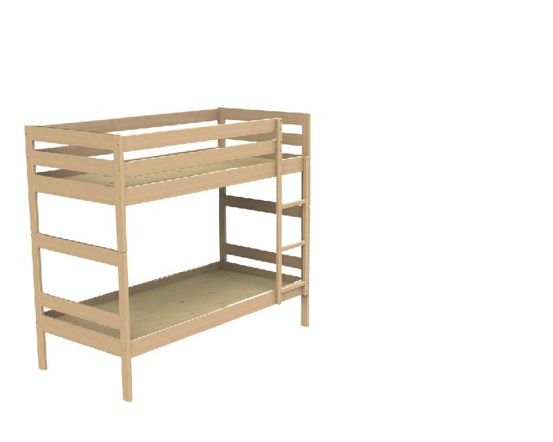 LIT SUPERPOSÉ DISSOCIABLE NOVA 90X190 CM-SOMMIER AGGLOMÉRÉ, BOIS NATUREL - MANUTAN COLLECTIVITÉS