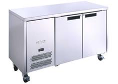 Location de comptoir réfrigéré Williams Silver Frost - inox 18/10 - 2 ou 3 portes - dégivrage automatique_0