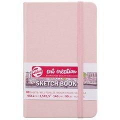LOT DE 3 - ROYAL TALENS ART CREATION CARNET DE CROQUIS, 130X210 MM,ROSE