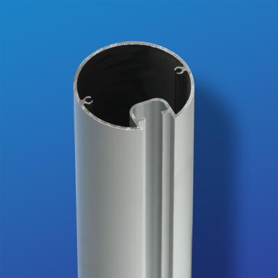 Mât aluminium brut à gorge - Ø 60 mm - découpe jusqu'à 1 mètre_0