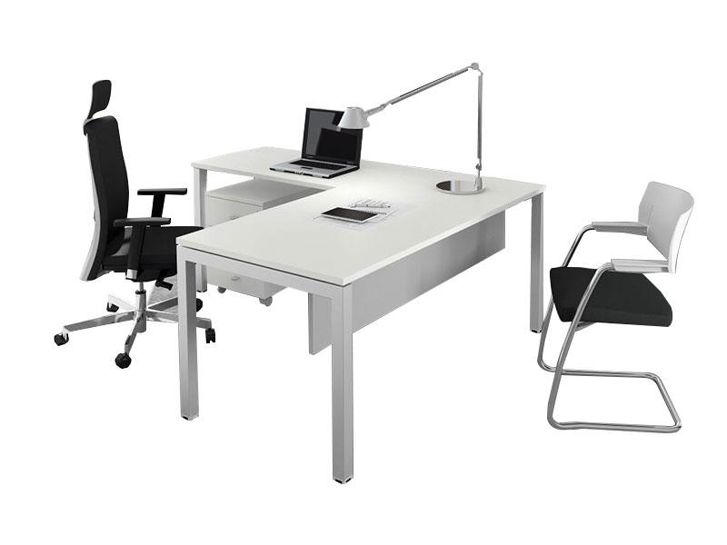 Bureau de direction design blanc