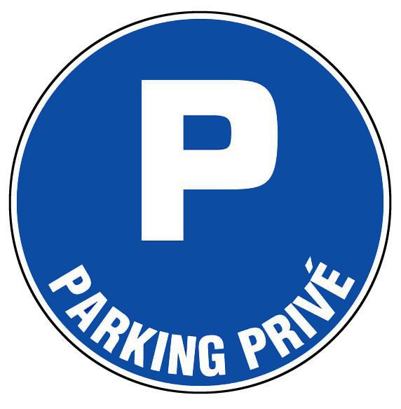 Panneaux d’obligations ronds 300mm ''parking privé'' - NOVAP - 4060446 - 741600_0