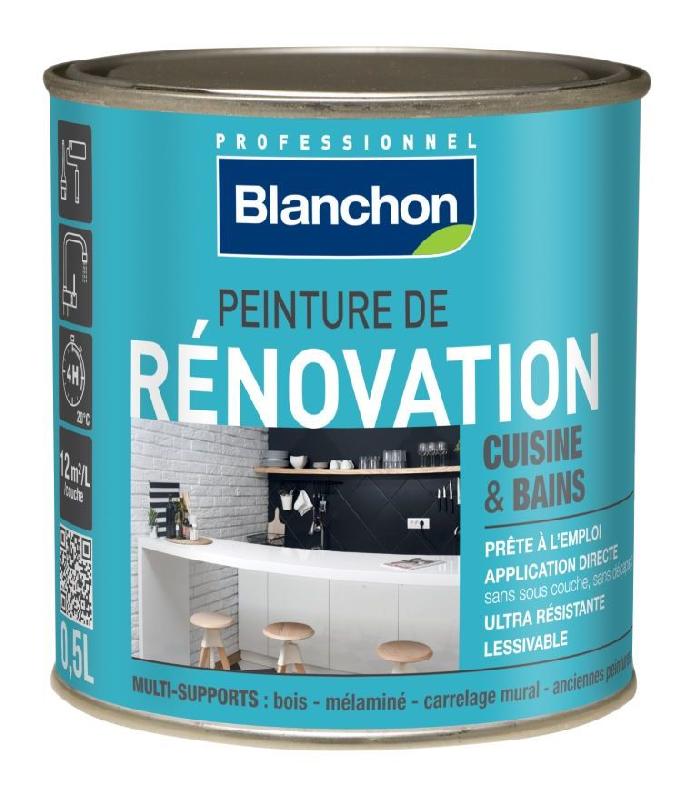 Blanchon Peinture Renovation Cuisine Salle De Bain 0 5l Gris Poivre Comparer Les Prix De Blanchon Peinture Renovation Cuisine Salle De Bain 0 5l Gris Poivre Sur Hellopro Fr