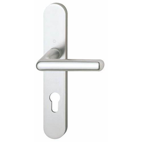 POIGNÉES SUR PLAQUES CONDAMNATION - ALUMINIUM ARGENT - CORTINA HOPPE
